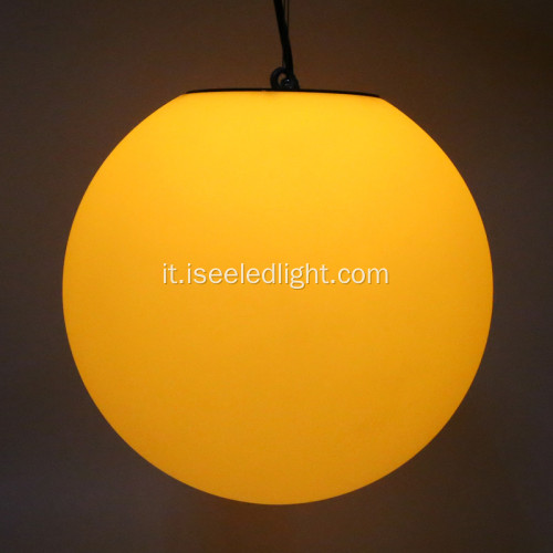 Sfera a led sfera 3d a colori pixel appeso palla